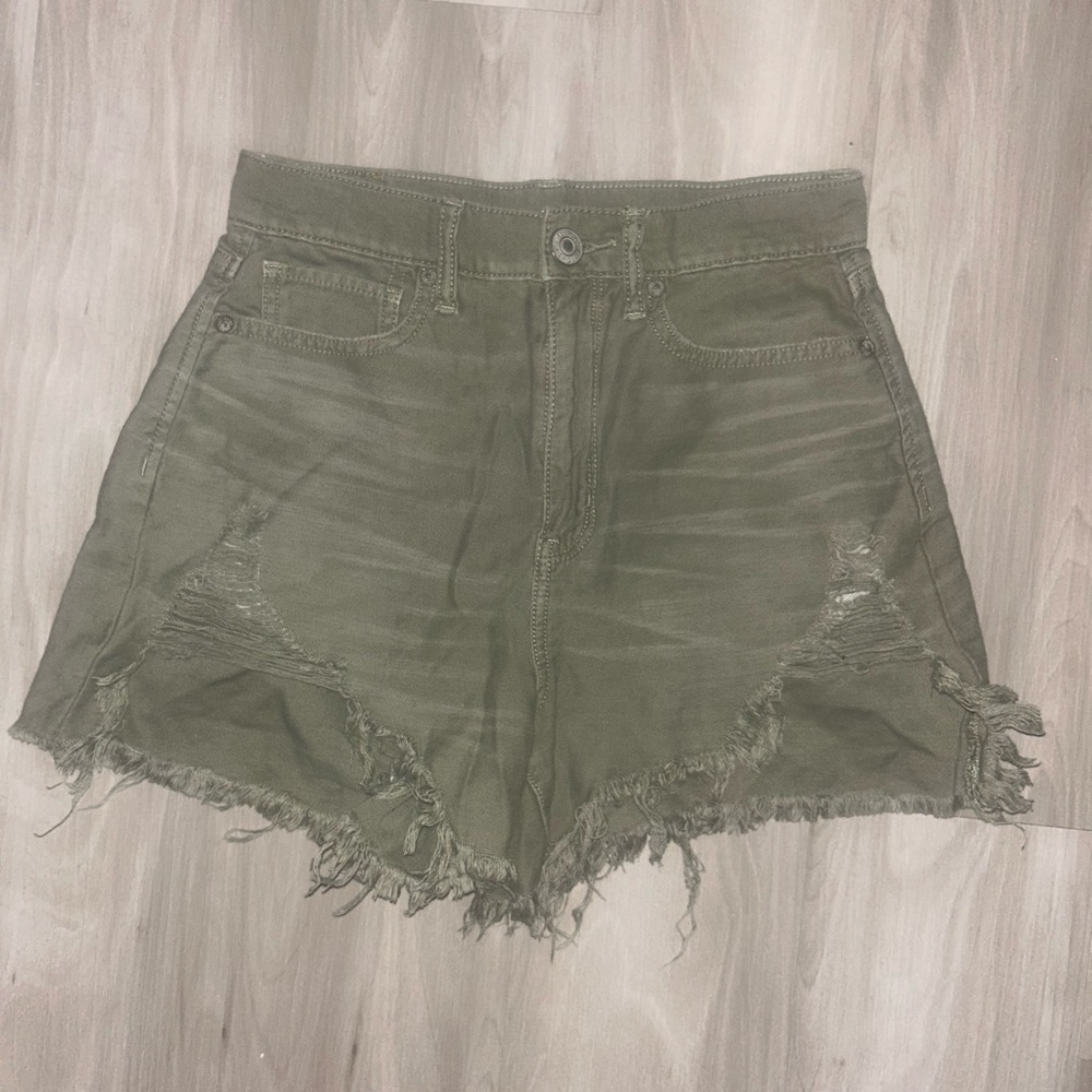 Green American Eagle Shorts Size 2